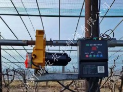 暖棚頂部放風機 手機智能控制電動雙軸放風機卷膜器